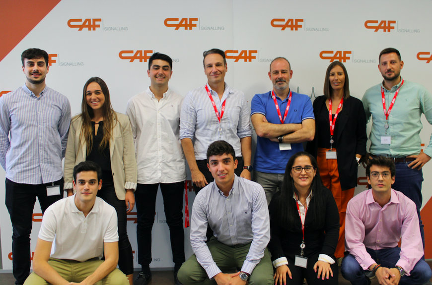 CAF Signalling reabre las puertas de la ingeniería ferroviaria a los jóvenes talentos